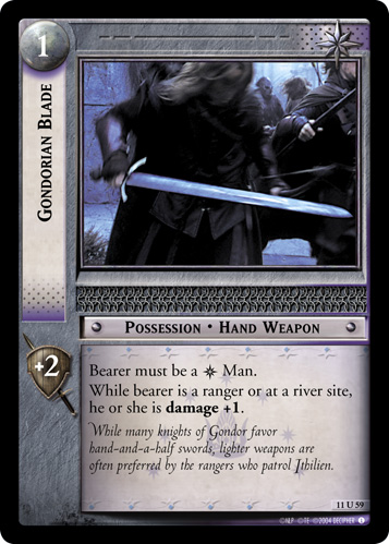 Gondorian Blade (11U59)