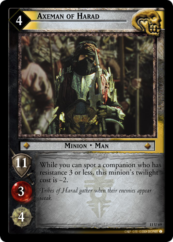 Axeman of Harad (11U69)