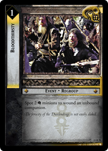 Bloodthirsty (11R70)
