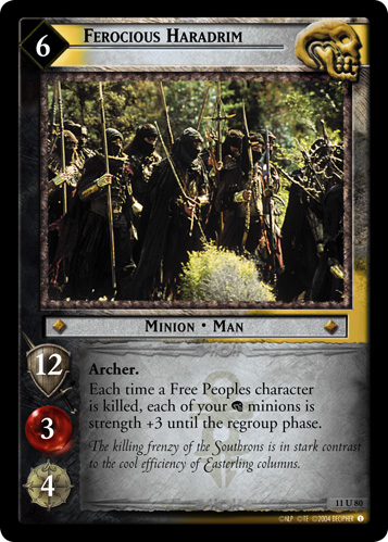 Ferocious Haradrim (11U80)