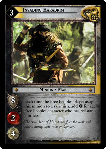 Invading Haradrim (11C86)