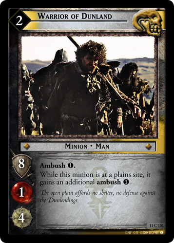 Warrior of Dunland (11C103)