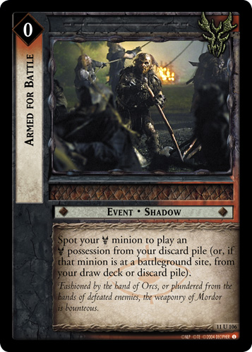 Armed for Battle (11U106)