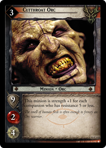 Cutthroat Orc (11C113)