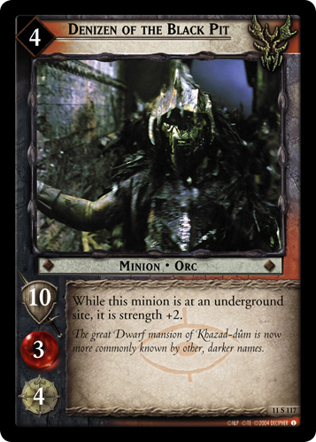 Denizen of the Black Pit (11S117)