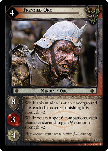 Frenzied Orc (11C122)