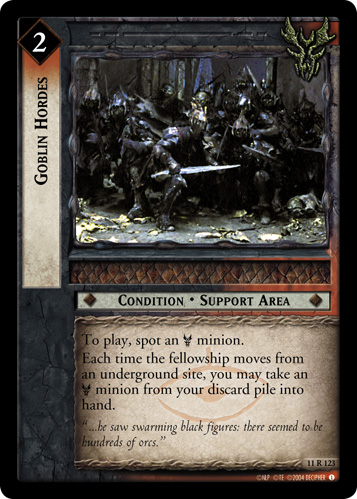 Goblin Hordes (11R123)