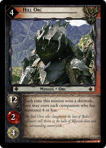 Hill Orc (11U124)
