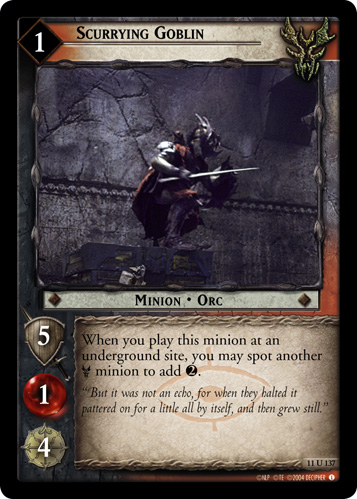 Scurrying Goblin (11U137)
