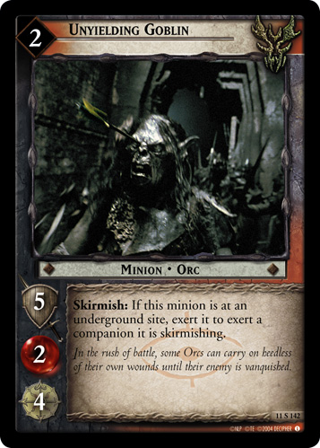 Unyielding Goblin (11S142)