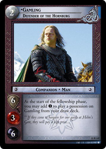 Gamling, Defender of the Hornburg (11R147)