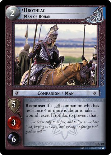 Hrothlac, Man of Rohan (11C148)