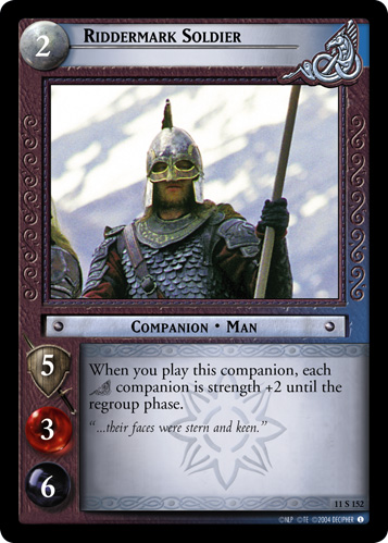 Riddermark Soldier (11S152)