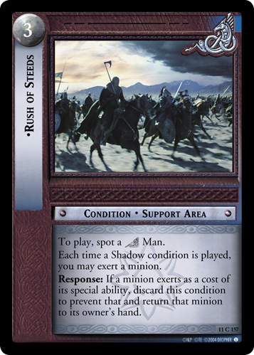 Rush of Steeds (11C157)