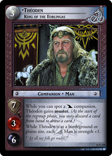Theoden, King of the Eorlingas (11U159)