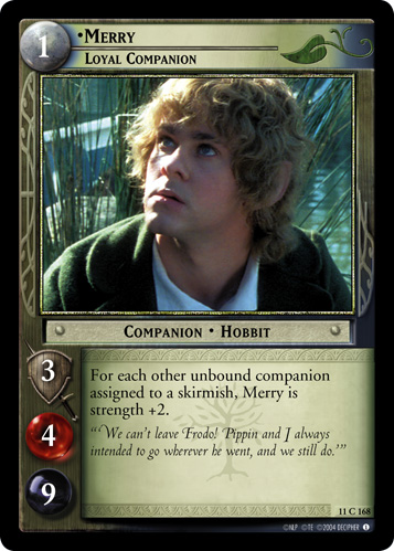 Merry, Loyal Companion (11C168)