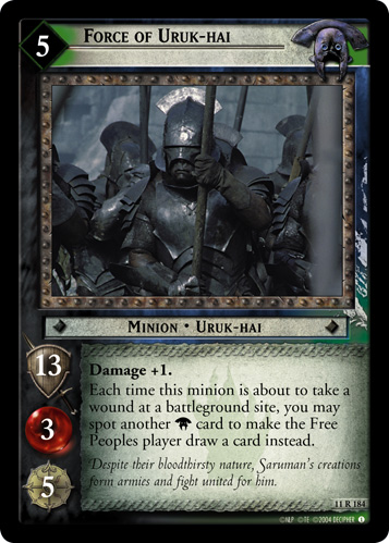 Force of Uruk-hai (11R184)