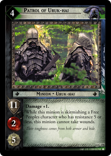 Patrol of Uruk-hai (11C198)