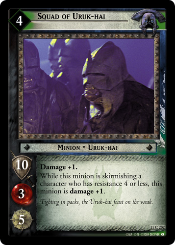Squad of Uruk-hai (11C202)