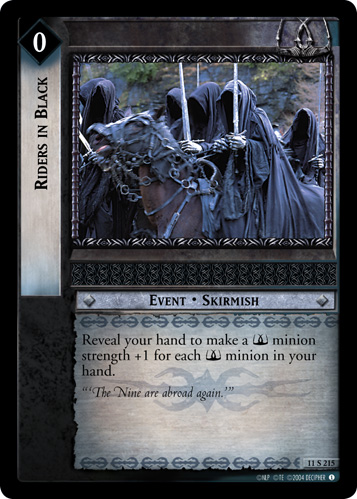 Riders in Black (11S215)