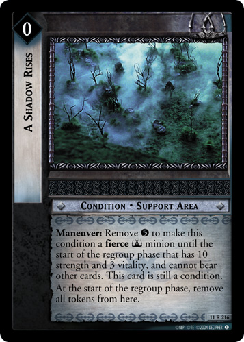A Shadow Rises (11R216)