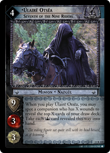 Ulaire Otsea, Seventh of the Nine Riders (11R224)