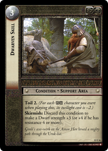 Dwarven Skill (12C6)