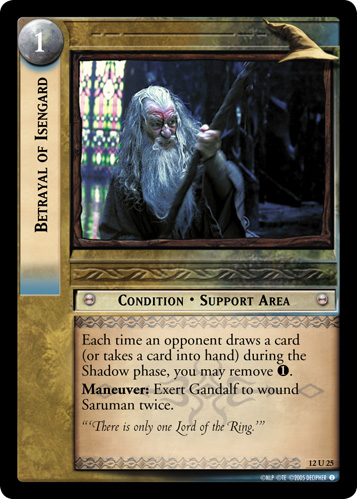 Betrayal of Isengard (12U25)
