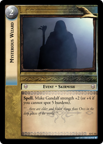 Mysterious Wizard (12C31)