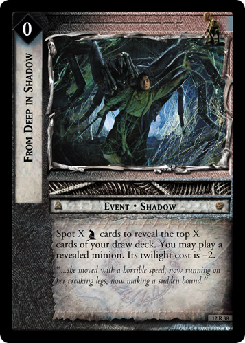 From Deep in Shadow (12R38)