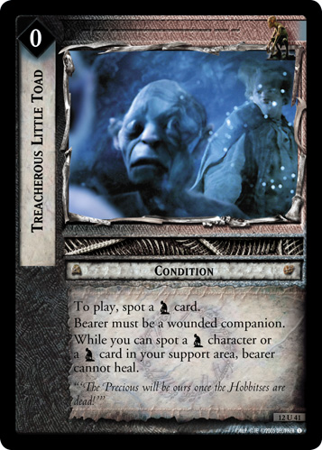 Treacherous Little Toad (12U41)