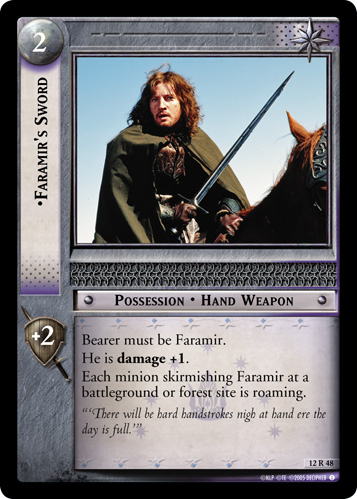 Faramir's Sword (12R48)