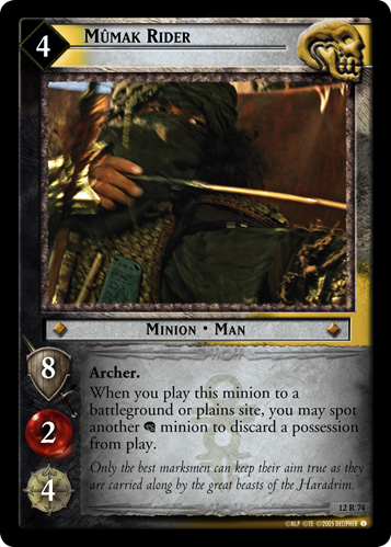 Mumak Rider (12R74)