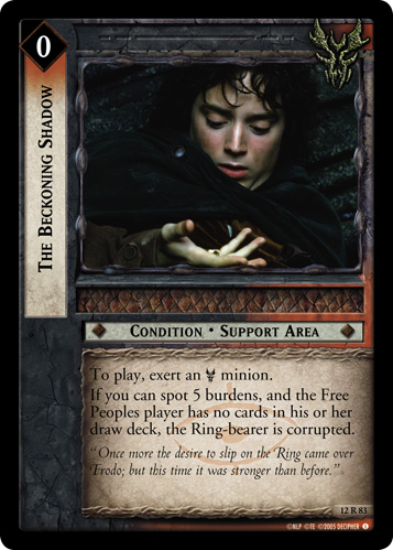 The Beckoning Shadow (12R83)
