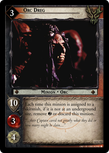 Orc Dreg (12C92)