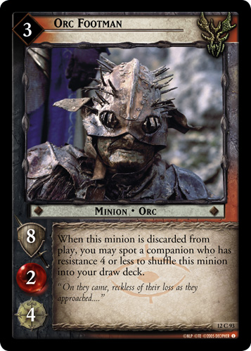 Orc Footman (12C93)