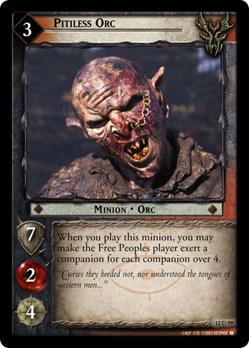 Pitiless Orc (12U99)