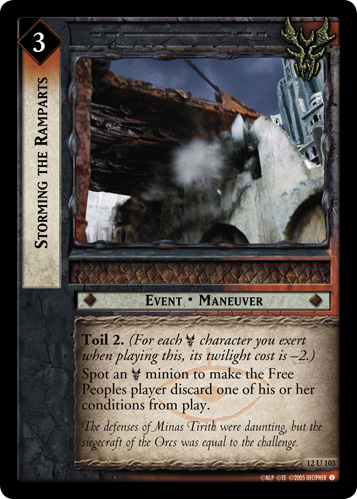 Storming the Ramparts (12U103)