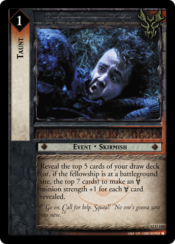 Taunt (12U104)