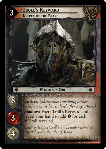 Troll's Keyward, Keeper of the Beast (12R105)