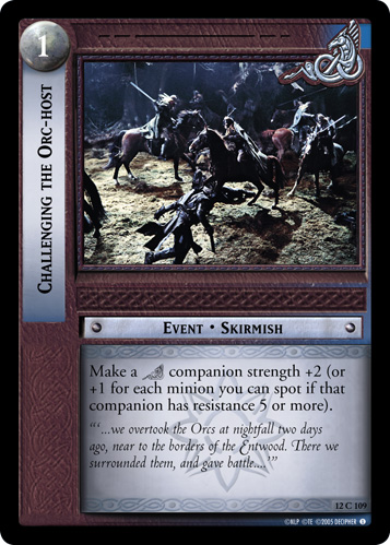 Challenging the Orc-host (12C109)