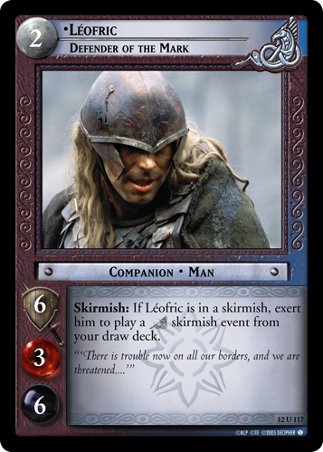 Leofric, Defender of the Mark (12U117)