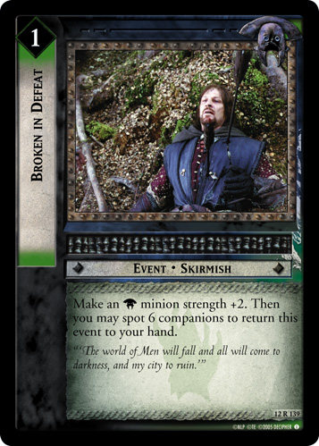 Broken in Defeat (12R139)