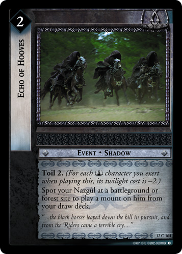 Echo of Hooves (12C164)