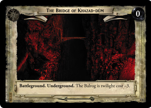 The Bridge of Khazad-dum (12U186)