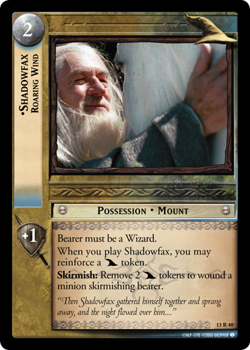 Shadowfax, Roaring Wind (13R40)