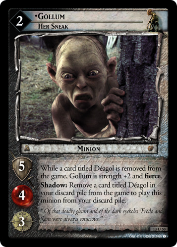 Gollum, Her Sneak (13U50)