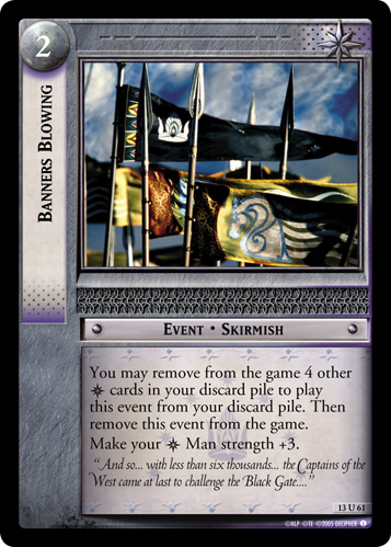 Banners Blowing (13U61)