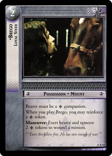 Brego, Loyal Steed (13R63)