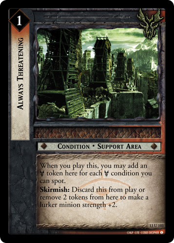 Always Threatening (13U103)